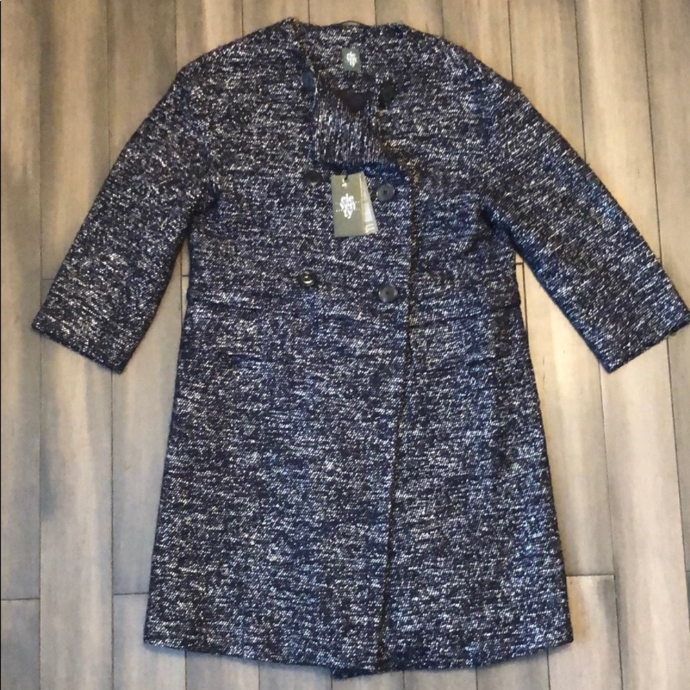 NWT Eleventy dress coat